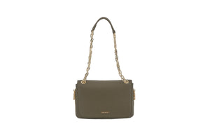 Twinset borsa a tracolla con zip laterale