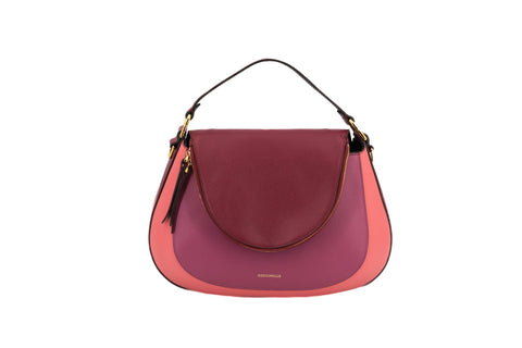 Coccinelle borsa a spalla Sole Medium Tricolor