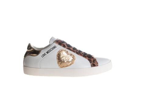 Love Moschino sneakers basse con cuore