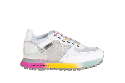 Liu-Jo sneaker Wonder in pelle e mesh