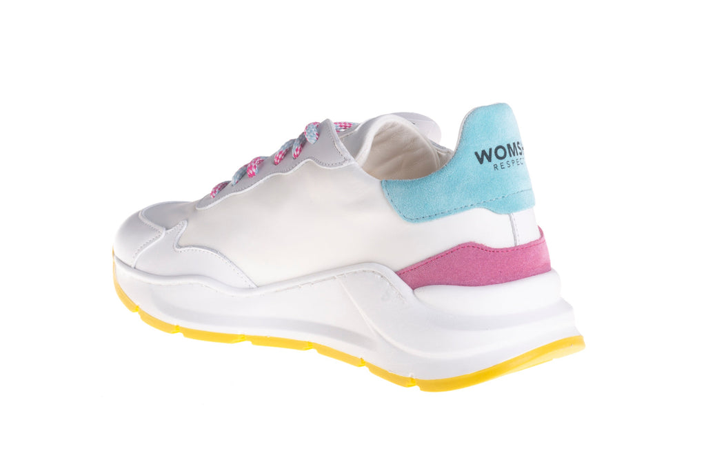 Womsh sneakers Wave White Kelly