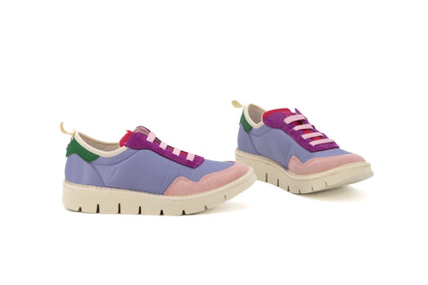 Panchic sneaker in tessuto e suede P05